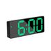 RYYD Digital Mirror Clock - Personalized Alarm|Large LED Display|EU Plug_voghion.com