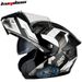 Dual Visor Motorcycle Helmet With Flip-Up Design - ABS Shell, 3C Certified, Bluetooth-Compatible (K21 Model Available)_voghion.com