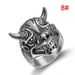 Heißer Verkauf Beliebte Accessoires Punk Gothic Rock Persönlichkeit Titan Stahl Japanischen Prajna Herrenring_voghion.com