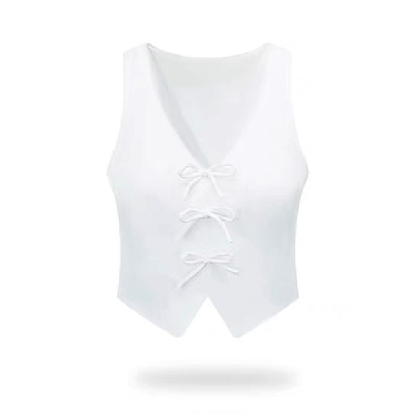 Damenbekleidung mit langem Hals und Schleife für einen schönen Rücken und Brustpolster für süße und würzige Mädchen, Tanzkleidung mit V-Ausschnitt, Sportunterwäsche_voghion.com