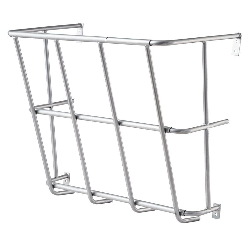 VEVOR Livestock Hay Feeder 18.5 Gallons Wall Mounted Goat Hay Rack For Horses_voghion.com