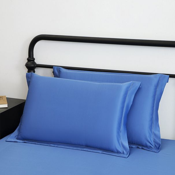 Matt szatén hímzett párnahuzat, hasonló a selymes párnahuzathoz 2 csomag, párnahuzat alvó nők számára, borítékzárással_voghion.com