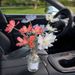 Ragazze bouquet per auto, accessori per interni, articoli di qualità per auto, decorazioni per console centrale, vasi di simulazione di alta qualità_voghion.com