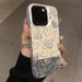 Luxury Trend English Letter Phone Case For iPhone 15 14 13 12 11 Pro Max Mini X XR XS 7 8 Plus SE2 Lens Protection Plating Cover_voghion.com