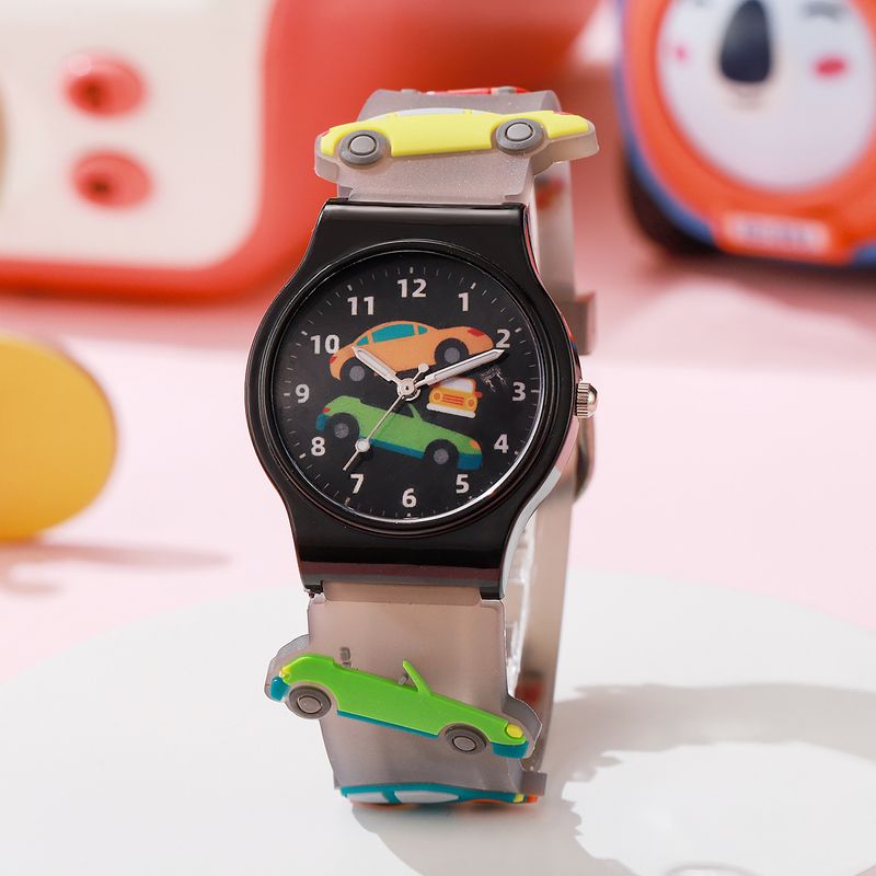 2025 New Model Small Decorative Strap Cartoon Car Dial Fun Children's Quartz Watch_voghion.com