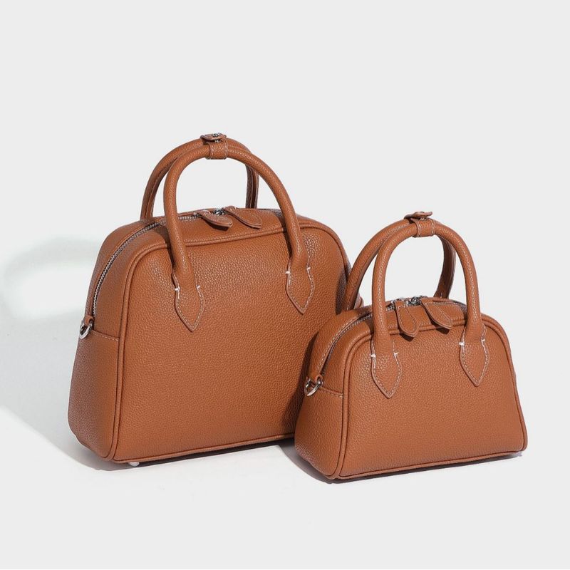 A niche design Boston shell bag, one shoulder crossbody handbag, fashionable and versatile casual commuting bag_voghion.com