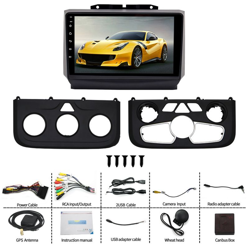  applicable to 13 19 manual and automatic models Dodge Ram car navigation Bluetooth player carplay_voghion.com