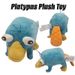 Platypus Animal Blue Stuffed Toy For Kids Soft And Adorable Plushie_voghion.com