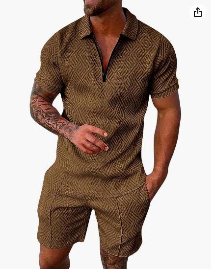 Men's 3D Digital Printed Polo Shirt Suit Best-Selling Casual Fashion_voghion.com