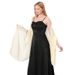 High Quality Solid Color Chiffon Evening Shawl Bride Bridesmaid Wedding Dress Cheongsam Party Shawl Scarf Dual Use Women_voghion.com