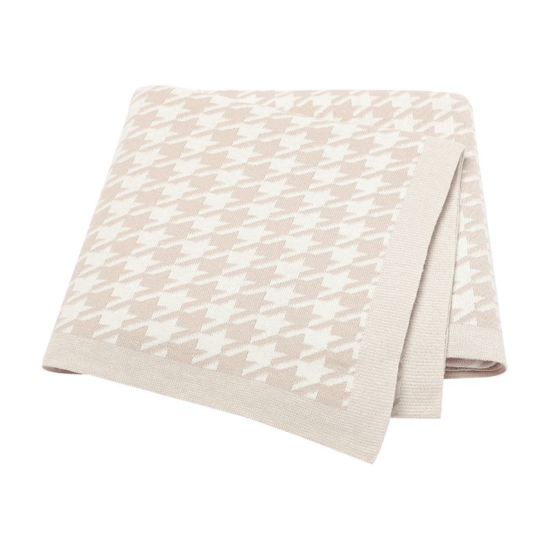 Babydekens Pasgeboren Katoenen Inbakerdoek Plaid voor Baby Kinderen Jongens Meisjes Ultrazachte Omkeerbare Gebreide Peuter Ontvangstmatten_voghion.com