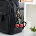 Hot Sale Resin Cherry Fashion Key Ring High-grade Metal Keychain_voghion.com