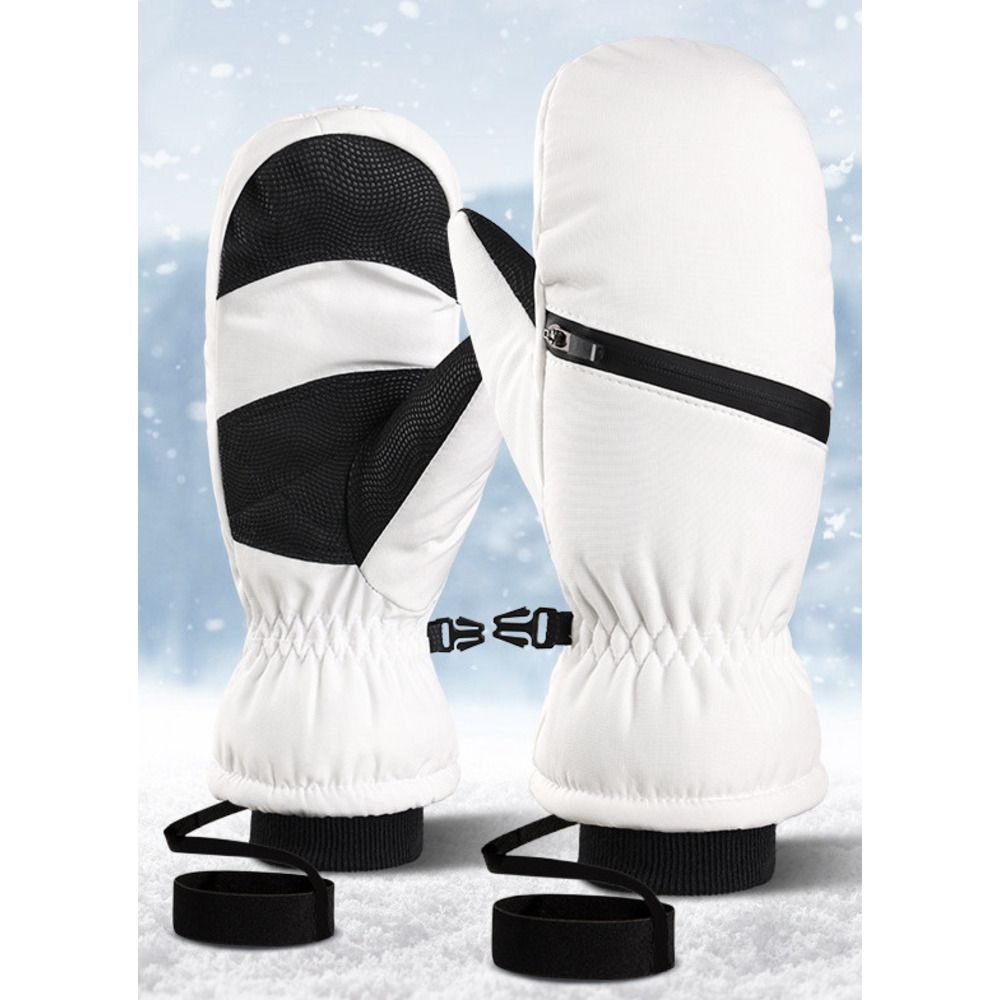 for Men And Women Winter Northeast Sub-zero Special Ski Protective Gear Waterproof Thickened Warm Double Board Mitten_voghion.com