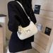 2025 New Spring Summer Shoulder Leather High Value Exquisite Bowknot Armpit Bag_voghion.com