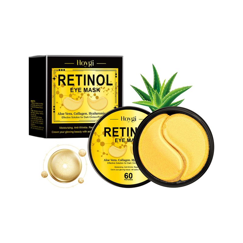 Retinol care eye mask, collagen moisturizing repair aloe vera moisturizing eye mask_voghion.com