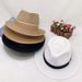 spring and summer new men's top hat Panama straw hat sun protection beach hat women's summer jazz hat trend_voghion.com