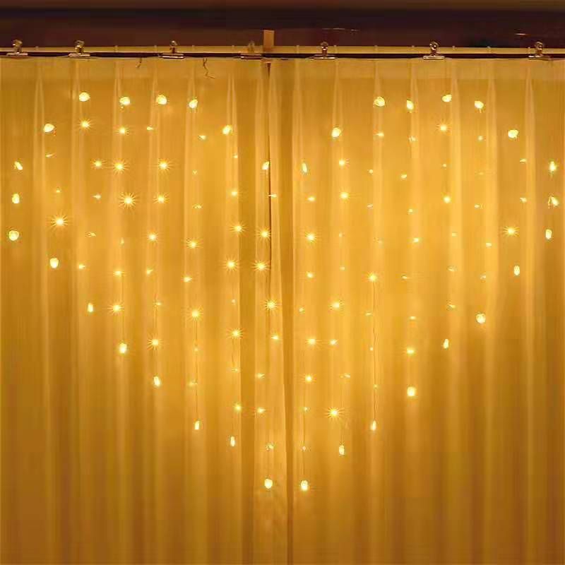 Herzförmige LED-Lichterkette – Romantische batterie-/USB-betriebene Lichterkette für Schlafzimmer, Hochzeiten und Weihnachtsdekoration_voghion.com