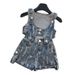 Kid's Clothing New Style Fashionable Little Girl Bib Shorts Bottoming Shirt Three Piece Suit Trendy_voghion.com