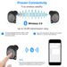 TWS Wireless 5.0 Earbuds IPX4 Touch In-Ear Stereo Earphone Noise Canceling Earpieces 32.8 Ft Transmission Range_voghion.com