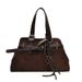 Suede handbag with foldable large capacity design, tote, foreskin strap, buckle, single shoulder crossbody bag_voghion.com