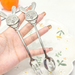 Cucchiaino da caffè con forchetta da dessert e frutta, creativo, in acciaio inossidabile 304, a forma di coniglietto._voghion.com