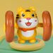 Jouet interactif en forme de tigre avec contrôle sonore et tactile – Rampe, danse et jeu sensoriel pour bébés et tout-petits (0 à 3 ans)_voghion.com