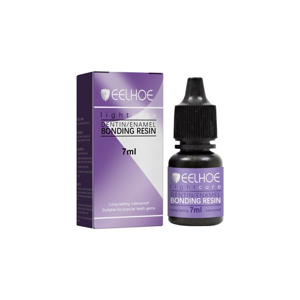 EELHOE Dekorativer Kleber für Zahnsteine, DIY-Modischer Schmuck zum Kleben von Zahnsteinen, lichtgehärteter Klebstoff_voghion.com