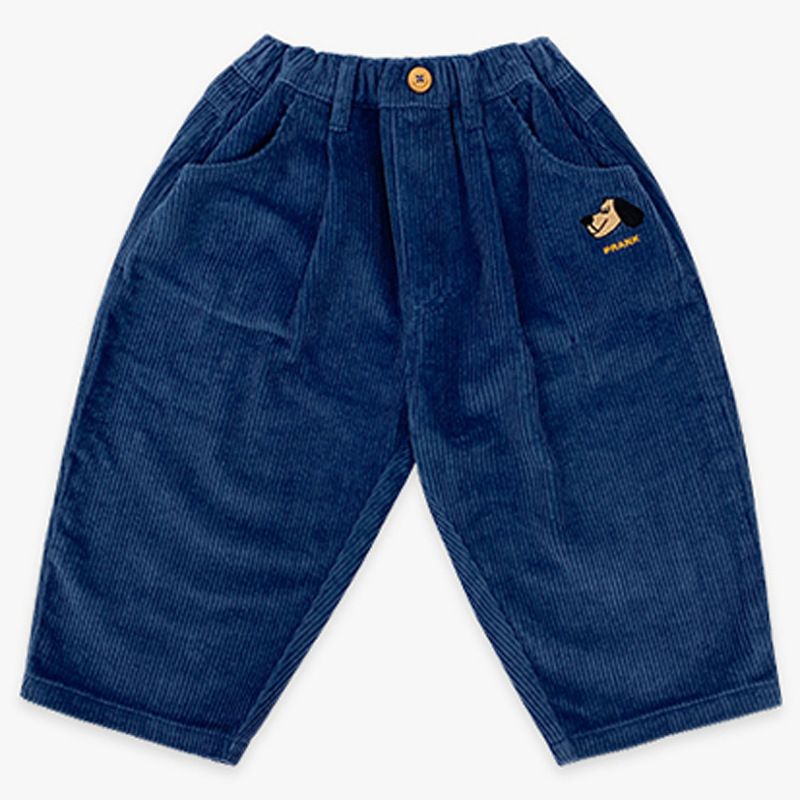 Kinderkleidung Winter Neue Produkte PS-Version Dicke, lockere, trendige Cordhose aus Samt für Jungen und Mädchen_voghion.com