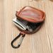 New Creative Cowhide Key Wallet Real Cowhide Waterproof Simple Small Change Data Cable Storage Bag_voghion.com