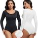 Nahtloser Shapewear-Bodysuit für Damen – Bauchkontrolle, Po-Lifting und Brustunterstützung – Schlankmachende Unterwäsche mit hoher Taille für ganztägigen Komfort_voghion.com
