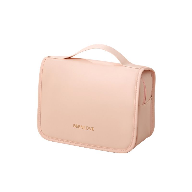 Strumenti e accessori per il trucco Runhui Nuovo stile Borsa da lavaggio con gancio piacevole Pellicola sensibile alla pelle Borsa per il trucco Borsa cosmetica di grande capacità_voghion.com