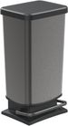 Trash Can 40l With Pedal And Lid, Rotho Paso Plastic (PP) BPA-free Trash Bin_voghion.com