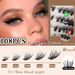CMAYOME 108 Pcs Fluffy D-Curl Cluster Lashes Kit - 10-18mm DIY Extension Individual False Eyelashes Set With Lash Glue, Tweezers & Brush_voghion.com