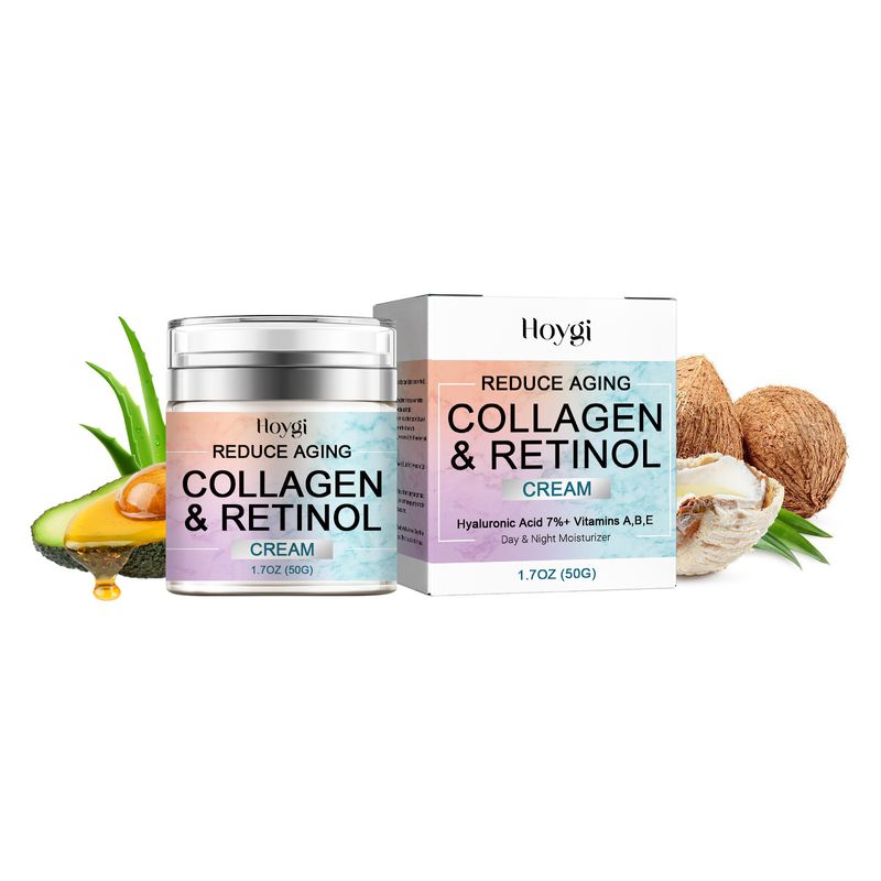 Hoygi hydratant pour le visage rides Anti-âge raffermissant hydratant et affaiblissant les ridules soins de la peau crème pour le visage_voghion.com