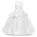 Mère et enfants vêtements pour enfants été européen et américain nouvelle robe de mariée rose robe pour enfants fille longue robe de princesse_voghion.com