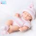 Soft Gel Baby 12 Inch White Baby Fashion Dress Up Doll Doll Doll For Girl Play House Toy Reborn Doll_voghion.com