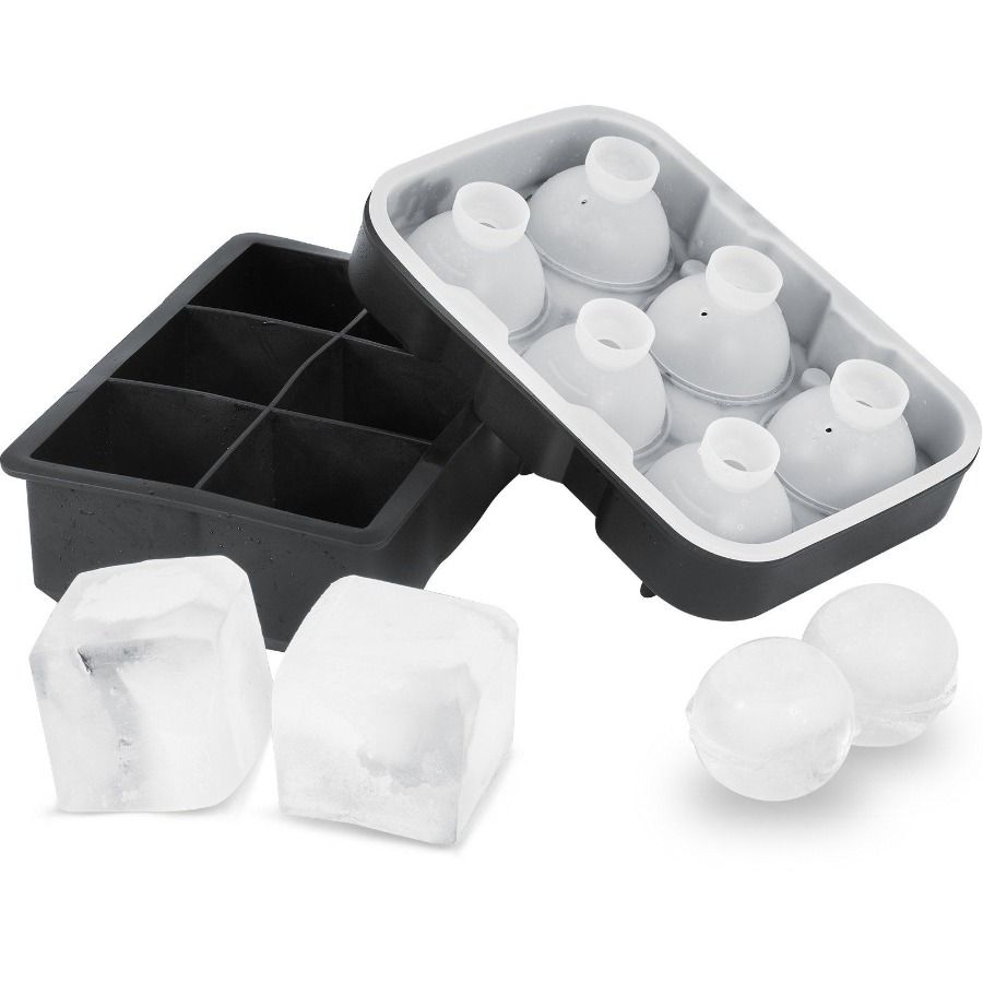 Coperchio in silicone con rele Easy Maker Cubetto di ghiaccio Cubetto 2 Ghiaccio Riutilizzabile Maker Sfera Vassoio per ghiaccio Quadrato 2 in 1 Set Sfera Combo Grande Con Di_voghion.com
