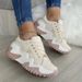 Vrouwen Vulcaniseer Schoenen Sportschoenen Vrouwelijke Retro Effen Kleuren Platform Bodem Sneakers Outdoor Casual Schoenen C00023_voghion.com
