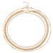 Hip-hop Punk Personality Chain Three-piece Necklace Female European And American Ins Three-layer Stacked Collarbone Chain Unisex_voghion.com