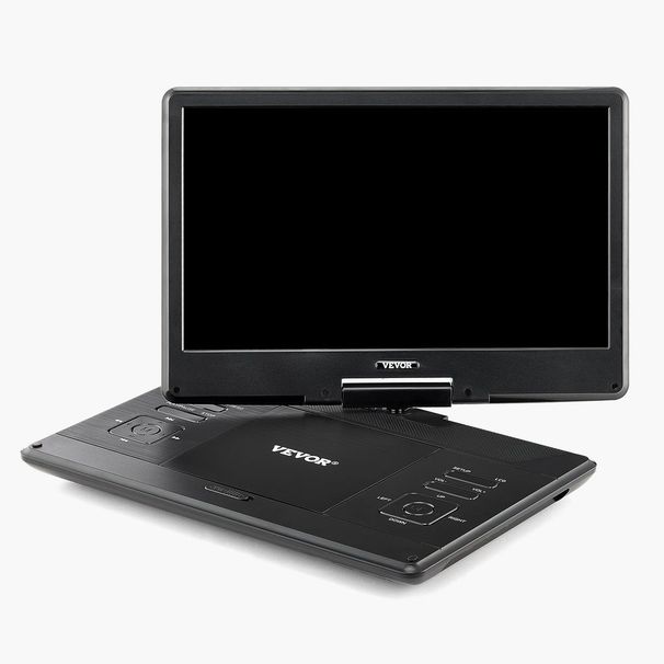Portable DVD Player 14inch HD Swivel Display Screen 4.5-5 Hours Built-in Battery_voghion.com