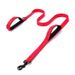 Layer Explosion-Proof Rope Large Reflective Woven Double Handle Dog Leash Anti-Escape Rotating Traction Belt_voghion.com