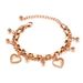 Damen Schmuck Mode Multi Layer Edelstahl Armband Runde Perle Liebe Titan Stahl_voghion.com