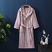 Férfi ruházat Hotel tiszta pamut fürdőköpeny páros köntös téli vastag kapucnis férfiak és nők törölköző anyag pizsama otthoni ruhák nedvszívó hosszú_voghion.com