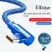 Câble de données coudé de qualité imbattable, type C, charge ultra rapide, pour Huawei, Xiaomi, VIOP, chargeur de jeu mobile, 2,3 m de long_voghion.com