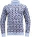 Retro Fair Isle Rollkragenpullover für Herren – Übergroßer Strickpullover mit geometrischen Mustern_voghion.com