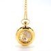 Orologio da tasca meccanico dorato con design a ruota grande 8930_voghion.com