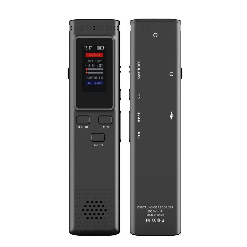 S2 New Voice One-Key Recording HD Noise Reduction MP3 Player Business Meeting Training Recorder_voghion.com