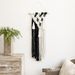 INS Nordic style woven black and white tapestry wall hangings Mini home daily bedroom pendant decoration_voghion.com