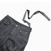 Wax Pants, Long Pants, Purely Hand-brushed Wax-coated Wax-faced Flared High-elastic Jeans, Dark Wind_voghion.com