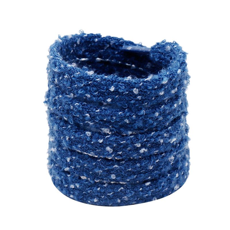 Flat Fluffy Shoelaces 1.55cm Wide_voghion.com